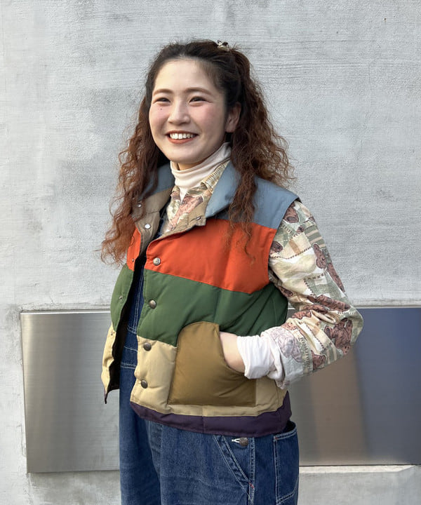 エノモト アミさんの「BEAMS WOMEN｜リブタートル ロングスリーブ カットソー」を使ったコーディネート