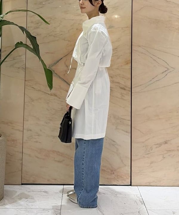 茂野 真楓さんの「BEAMS WOMEN｜B SIDES  / ELISSA JEAN デニムパンツ」を使ったコーディネート