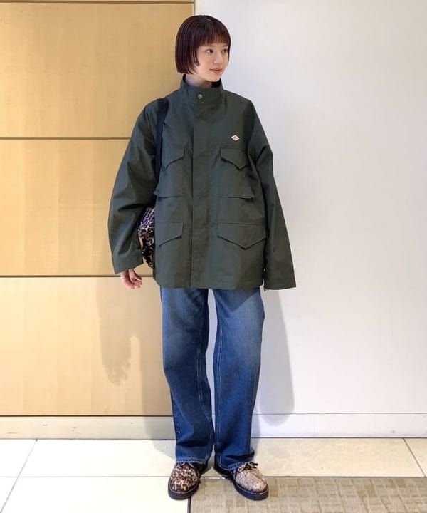 Hazukiさんの「BEAMS WOMEN｜【別注】DANTON / ジップアップ ブルゾン」を使ったコーディネート