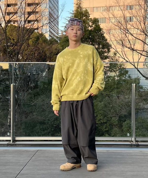 照田 拓史さんの「BEAMS WOMEN｜モック プリント フーディ」を使ったコーディネート