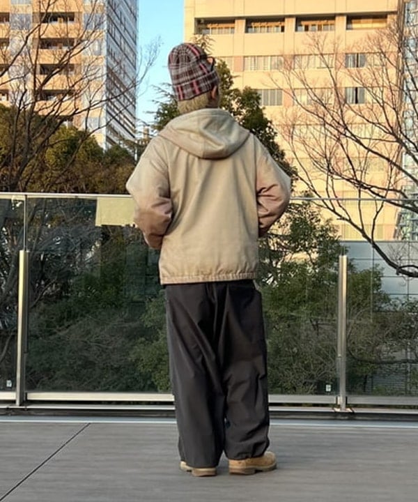 照田 拓史さんの「BEAMS WOMEN｜モック プリント フーディ」を使ったコーディネート