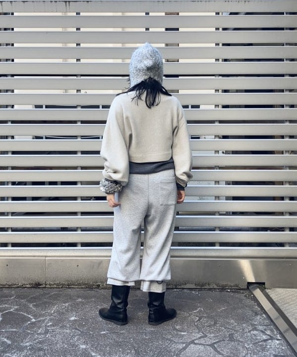 晶さんの「BEAMS WOMEN｜リブ ポロ カーディガン」を使ったコーディネート