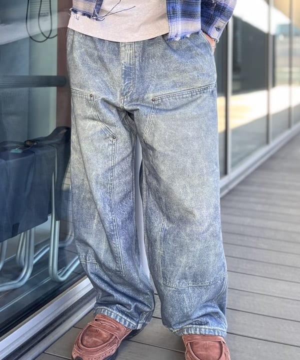 BAKU(東江 漠)さんの「BEAMS WOMEN｜モック プリント ダブルニー スウェットパンツ」を使ったコーディネート