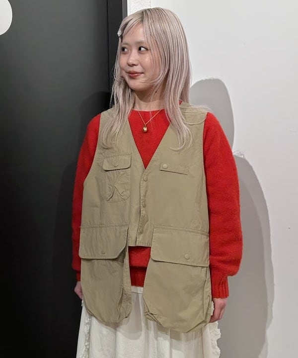ando naoさんの「BEAMS WOMEN｜【別注】THE NORTH FACE PURPLE LABEL / フリース カーディガン」を使ったコーディネート