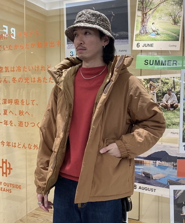 植木 竜也さんの「BEAMS WOMEN｜Dermizax (TM) リバーシブル ダウンジャケット」を使ったコーディネート