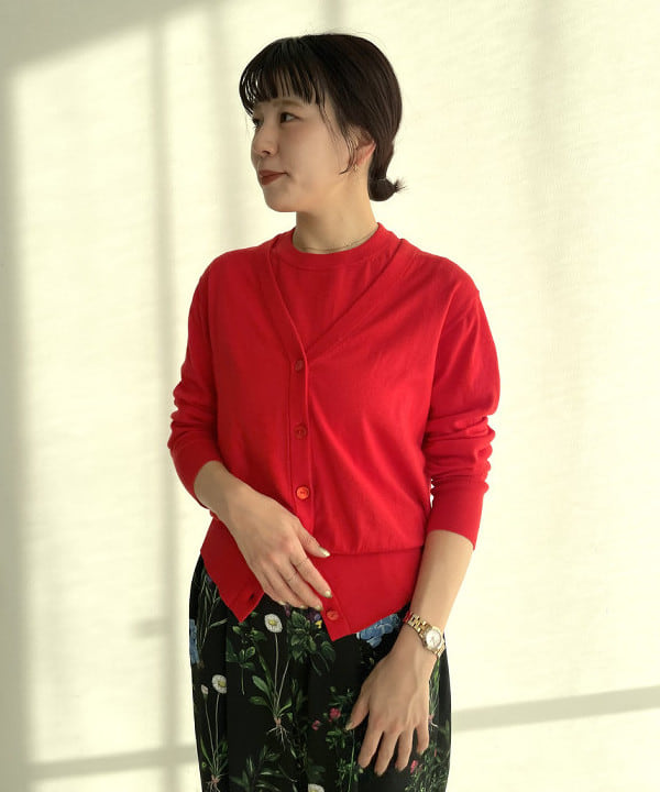 SAKAIさんの「BEAMS WOMEN｜【別注】TICCA / フラワー プリント パンツ」を使ったコーディネート