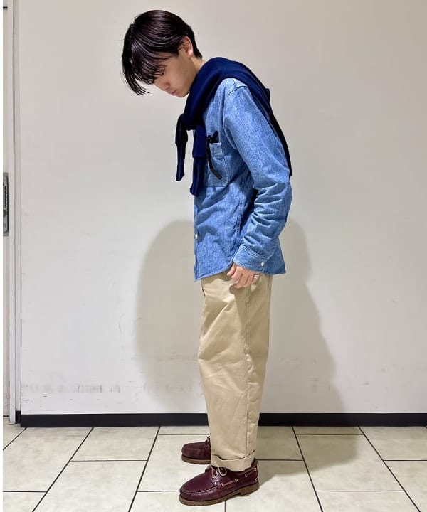 山下 勝利さんの「BEAMS WOMEN｜2 Pleats Twill」を使ったコーディネート