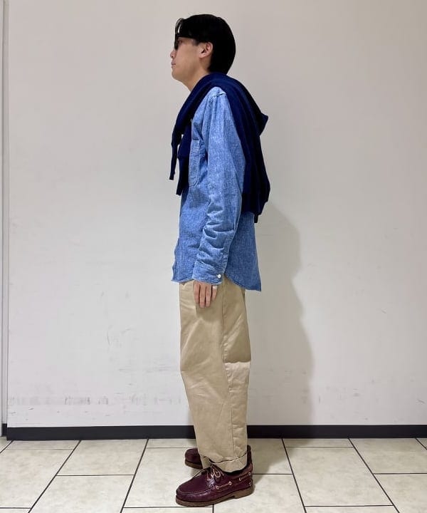 山下 勝利さんの「BEAMS WOMEN｜2 Pleats Twill」を使ったコーディネート