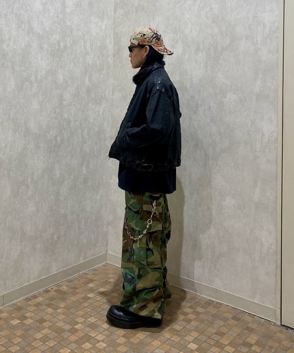 はるひむさんの「BEAMS WOMEN｜ユーズド加工 レザージップブルゾン」を使ったコーディネート