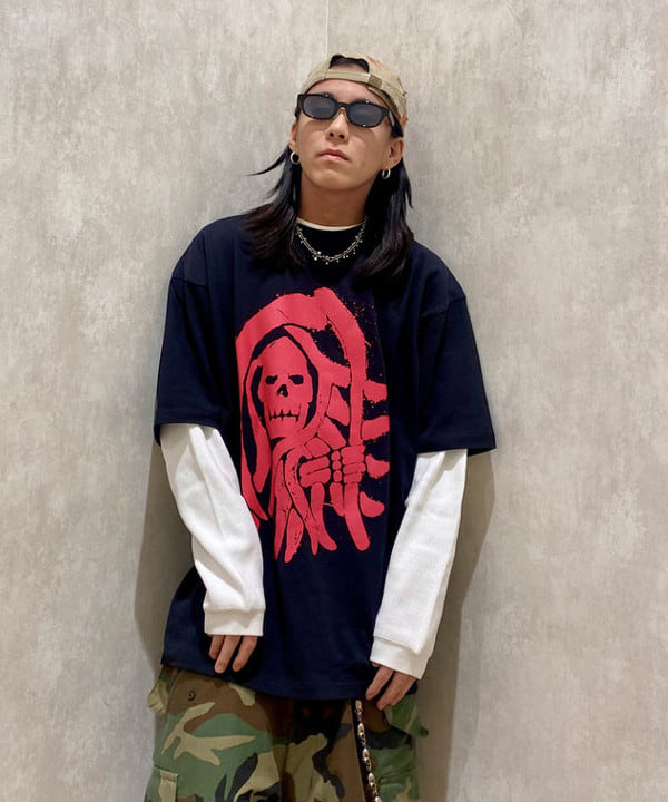 はるひむさんの「BEAMS WOMEN｜ユーズド加工 レザージップブルゾン」を使ったコーディネート