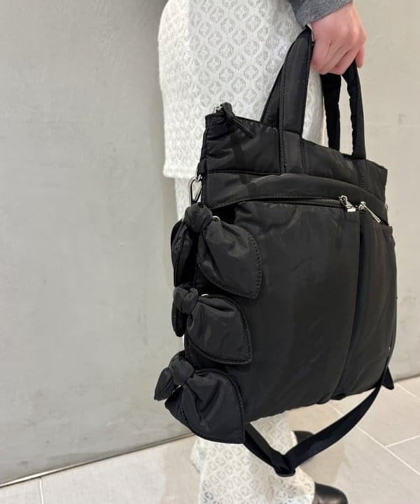 amaさんの「BEAMS WOMEN｜【別注】Casselini / リボン ヘルメット バッグ」を使ったコーディネート