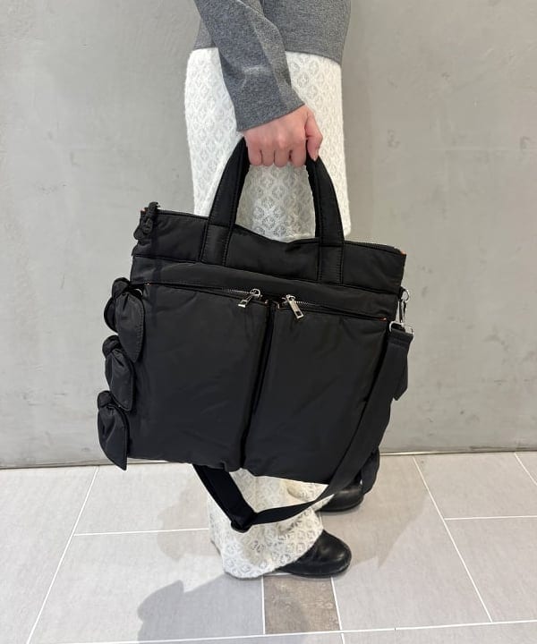 amaさんの「BEAMS WOMEN｜【別注】Casselini / リボン ヘルメット バッグ」を使ったコーディネート