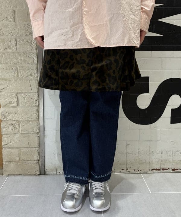 大石彩可さんの「BEAMS WOMEN｜デニム ブッシュ パンツ」を使ったコーディネート