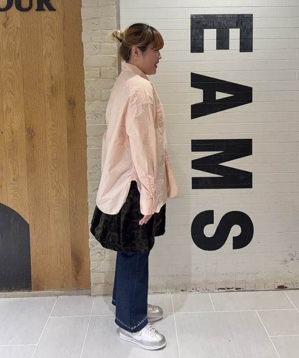 大石彩可さんの「BEAMS WOMEN｜デニム ブッシュ パンツ」を使ったコーディネート