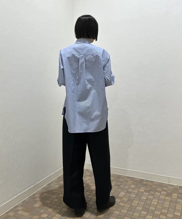 NATSUKIさんの「BEAMS WOMEN｜ベーシック オーバーシャツ」を使ったコーディネート