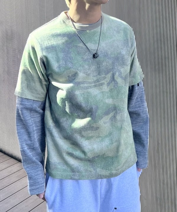 照田 拓史さんの「BEAMS WOMEN｜ダブルフェイス リブ ロングスリーブ」を使ったコーディネート