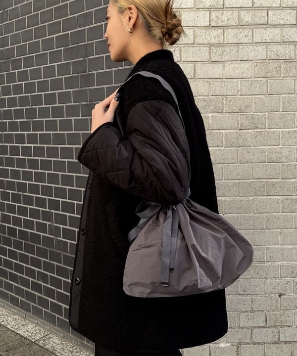 れいなさんの「BEAMS WOMEN｜ボア キルト リバーシブル コート」を使ったコーディネート