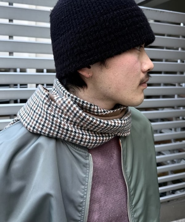 しゅうとさんの「BEAMS WOMEN｜カシミヤ リバーシブル マフラー」を使ったコーディネート