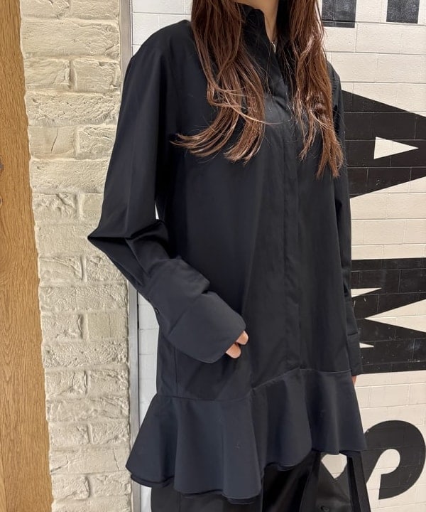 CHIHIROさんの「BEAMS WOMEN｜ウェイビー フェイクファー ジレ」を使ったコーディネート