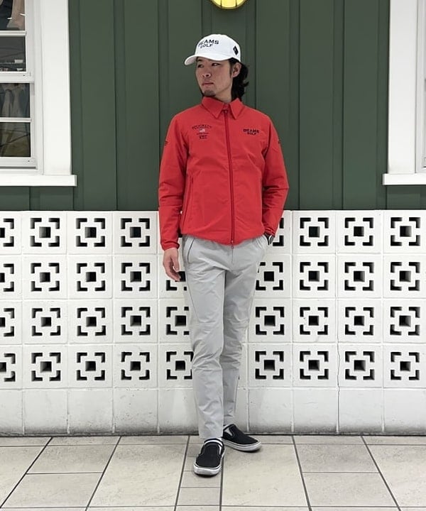 BEAMS GOLF ビームスゴルフ　赤のあったか上下セット ビームス ゴルフ 新静岡セノバ店（1163866） スタイリング