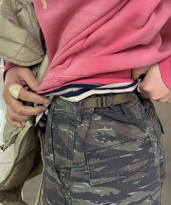 キラリさんの「BEAMS WOMEN｜リップストップ ミリタリー パンツ」を使ったコーディネート