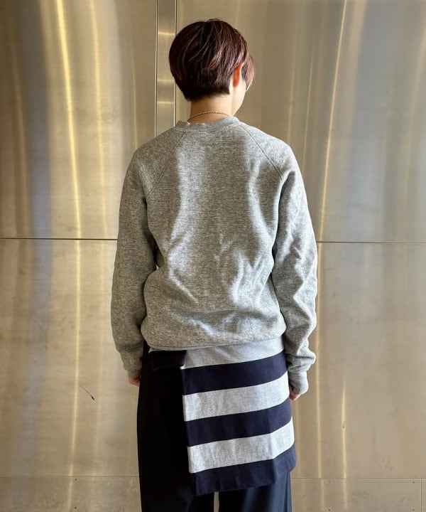 みりさんの「【別注】LACOSTE / ボーダー ロングスリーブ Tシャツ」を使ったコーディネート