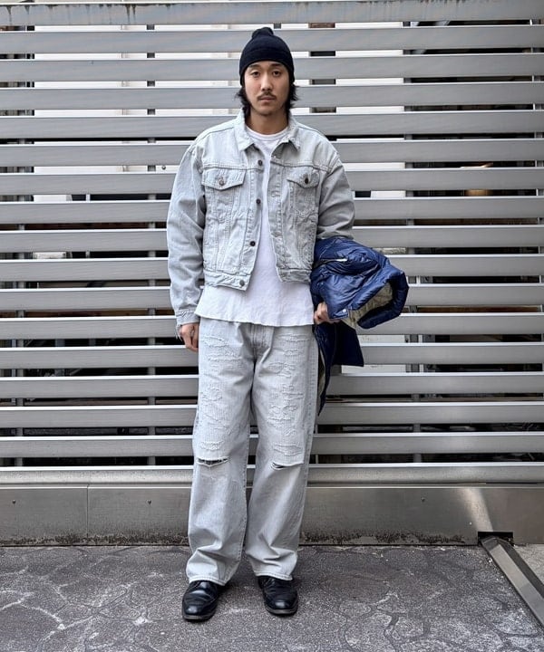 高遠 恒巳さんの「BEAMS WOMEN｜ワイドショート ダメージ デニム ジャケット」を使ったコーディネート