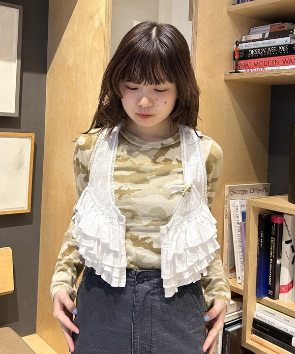 ナツハさんの「BEAMS WOMEN｜リップストップ ミリタリー パンツ」を使ったコーディネート