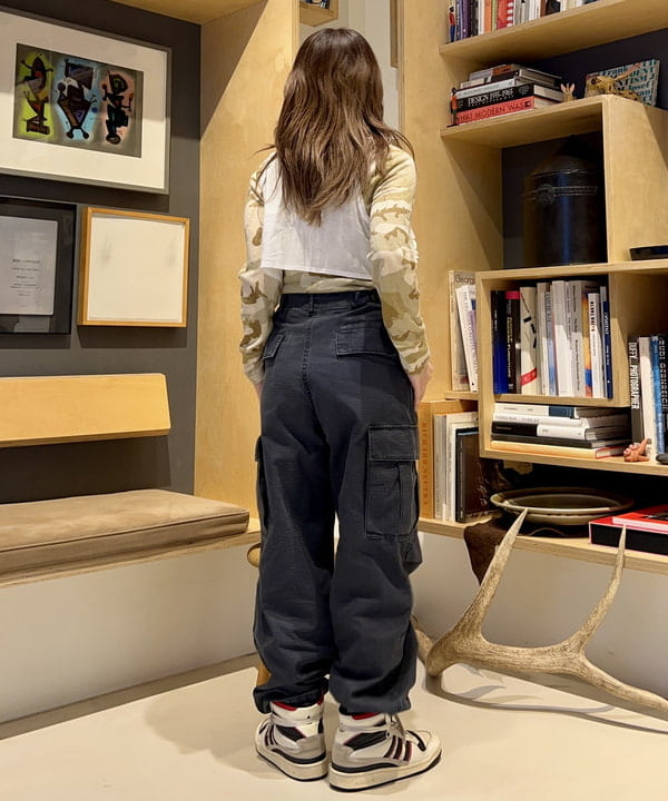 ナツハさんの「BEAMS WOMEN｜リップストップ ミリタリー パンツ」を使ったコーディネート