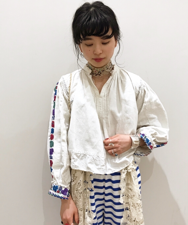 MAYURIさんの「BEAMS WOMEN｜Ray BEAMS / K10 マリーナチェーン ネックレス」を使ったコーディネート