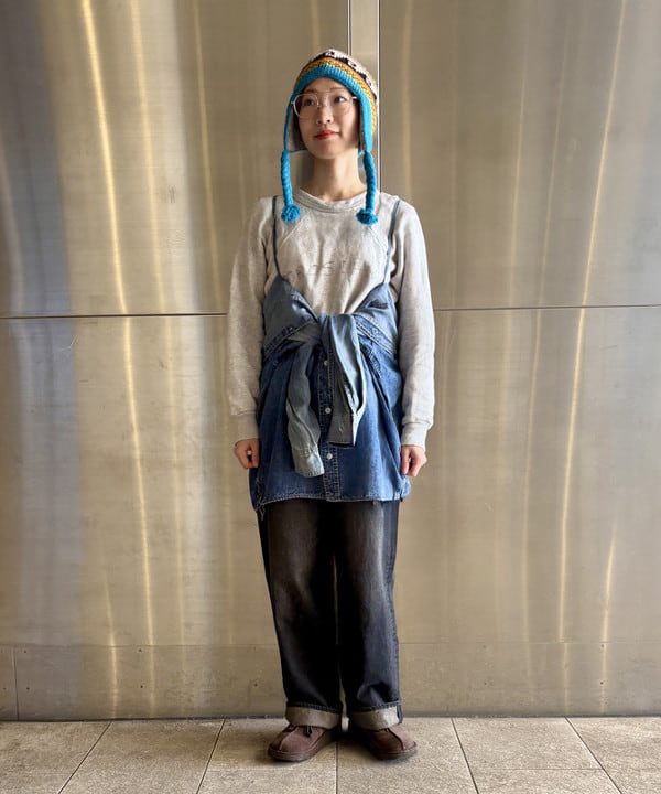 みりさんの「maturely / ブリーチ ストラップ ロングスリーブ」を使ったコーディネート