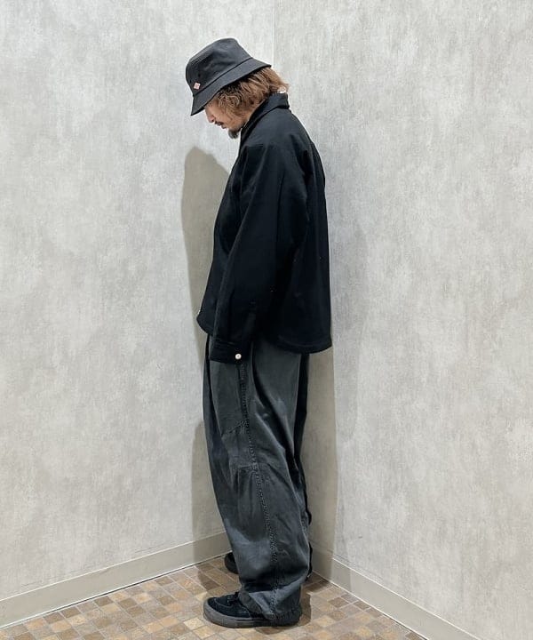 吉田 洸輝さんの「BEAMS WOMEN｜【別注】DANTON / ウールライククロス ワークジャケット」を使ったコーディネート