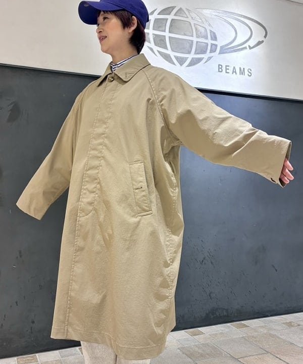 木村 梨香さんの「BEAMS WOMEN｜ストライプ クレイジー ボタンダウン ロングスリーブ」を使ったコーディネート