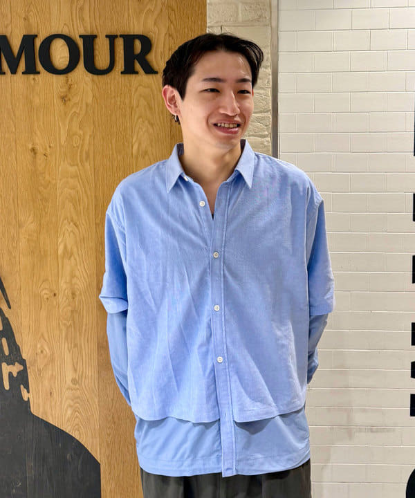 藤井 倖輝さんの「BEAMS WOMEN｜【ワイドフィット】クレイジー MA-1」を使ったコーディネート