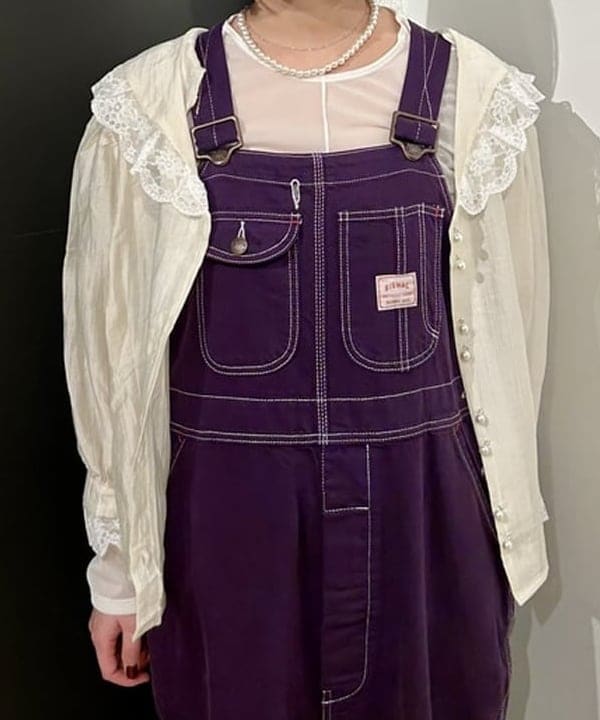 早川 萌子さんの「BEAMS WOMEN｜【別注】BIGMAC / オーバーダイ オーバーオール 26SS」を使ったコーディネート