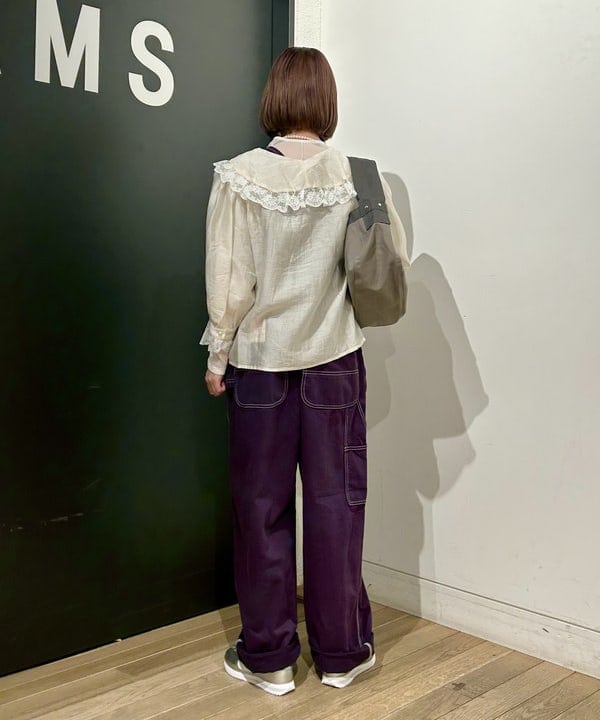 早川 萌子さんの「BEAMS WOMEN｜【別注】BIGMAC / オーバーダイ オーバーオール 26SS」を使ったコーディネート