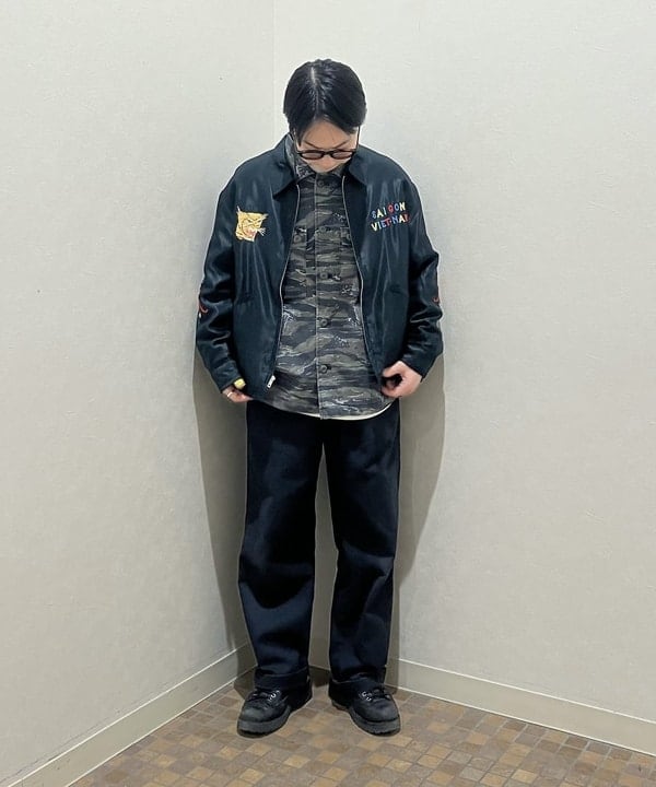 赤羽 花さんの「BEAMS WOMEN｜リップストップ ミリタリー ブルゾン」を使ったコーディネート