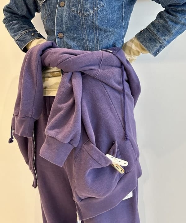 ナツハさんの「BEAMS WOMEN｜【別注】Healthknit &times; maturely / トンプキンス スウェット パンツ」を使ったコーディネート