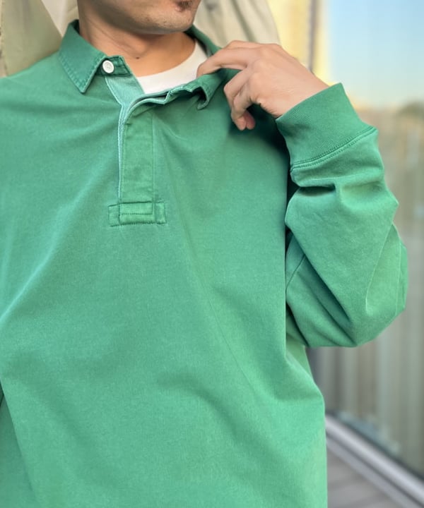 BAKU(東江 漠)さんの「BEAMS WOMEN｜【別注】Champion / Rugger Shirt」を使ったコーディネート