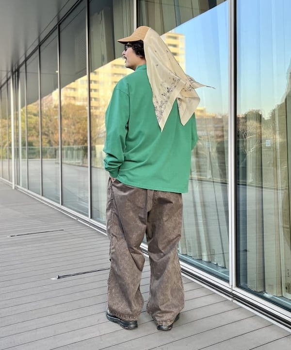 BAKU(東江 漠)さんの「BEAMS WOMEN｜【別注】Champion / Rugger Shirt」を使ったコーディネート