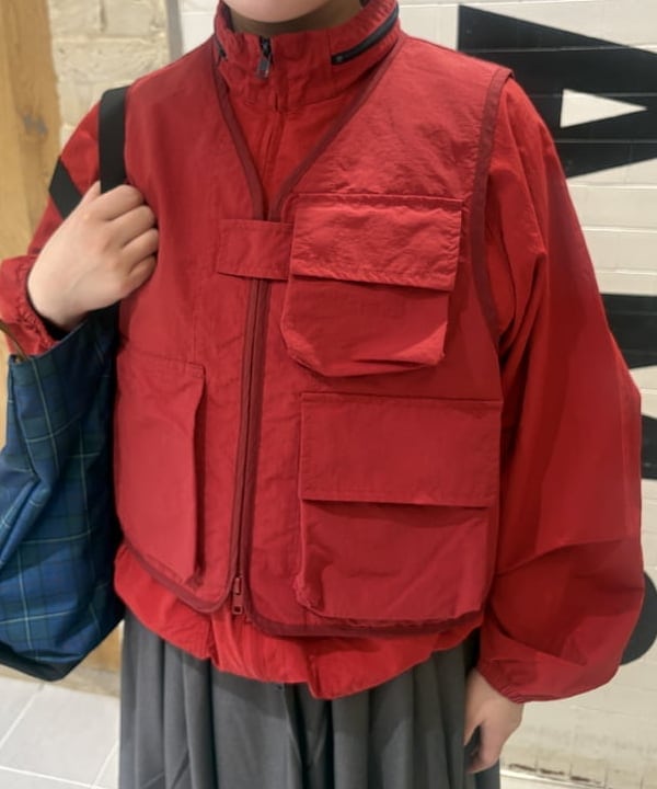 大石彩可さんの「BEAMS WOMEN｜【別注】GREGORY / VINTAGE SIMPLE TOTE CHECK」を使ったコーディネート