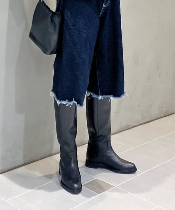 CHIHIROさんの「BEAMS WOMEN｜7ゲージ ウール クルーネック プルオーバー」を使ったコーディネート