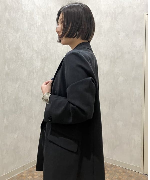 NATSUKIさんの「BEAMS WOMEN｜ダブルクロス ロング ジャケット」を使ったコーディネート