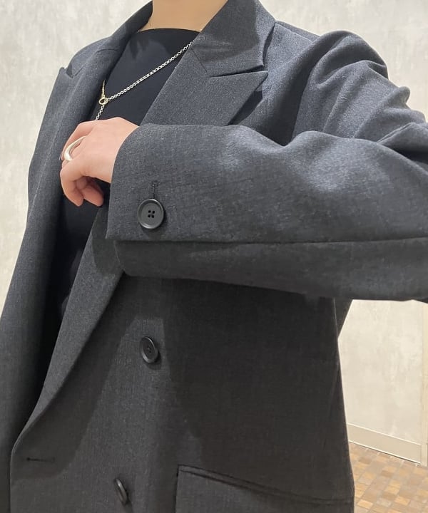 NATSUKIさんの「BEAMS WOMEN｜ダブルクロス ロング ジャケット」を使ったコーディネート