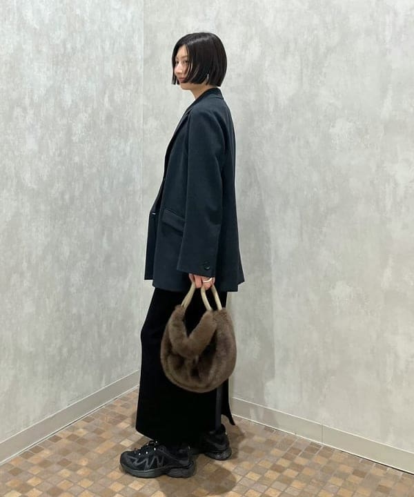 NATSUKIさんの「BEAMS WOMEN｜ダブルクロス ロング ジャケット」を使ったコーディネート