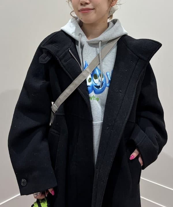 まゆちゃんさんの「BEAMS WOMEN｜スタンドカラー シングル コート」を使ったコーディネート