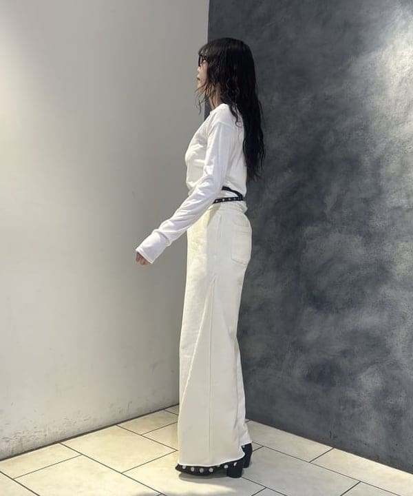 ハルカさんの「BEAMS WOMEN｜ ドット メッシュ パンプス」を使ったコーディネート