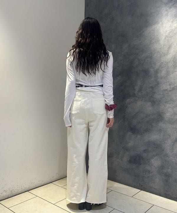 ハルカさんの「BEAMS WOMEN｜ ドット メッシュ パンプス」を使ったコーディネート