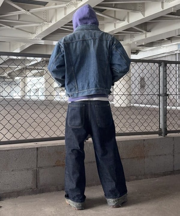 NADEL ナデールさんの「BEAMS WOMEN｜ワイドショート ダメージ デニム ジャケット」を使ったコーディネート