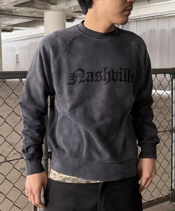 川崎 駿希さんの「BEAMS WOMEN｜【リラックスフィット】プリント フェード スウェット」を使ったコーディネート